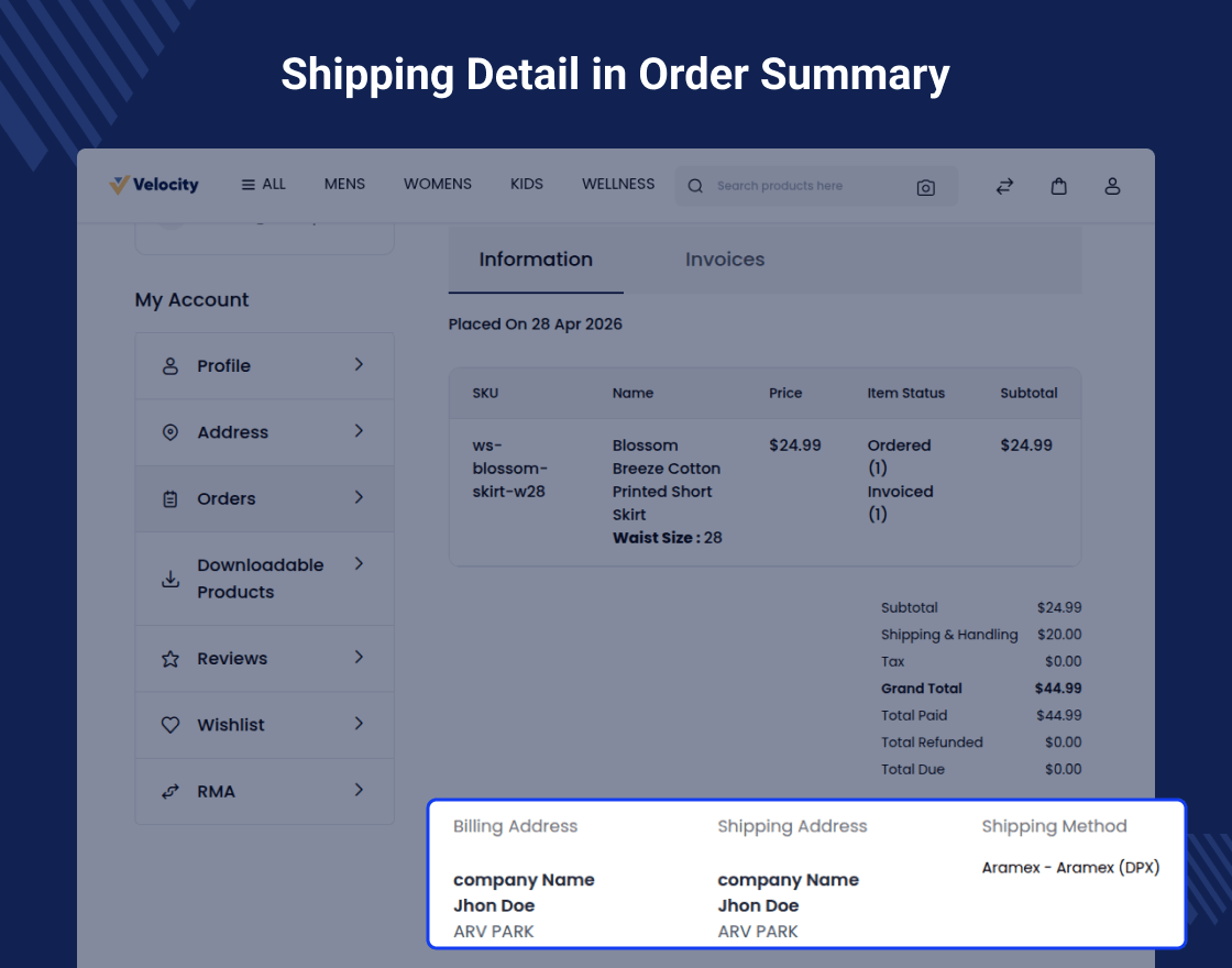 Laravel Aramex Shipping