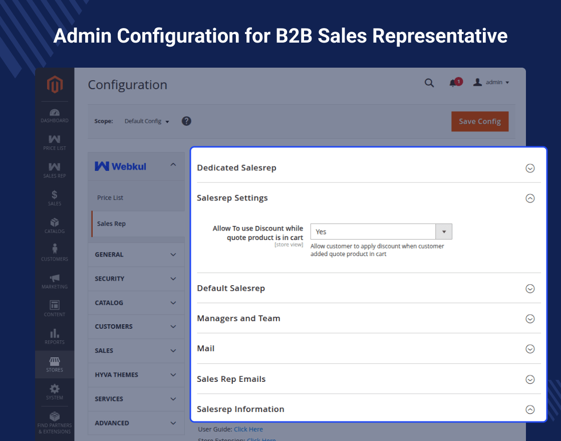 Magento 2 B2B Sales Representative 