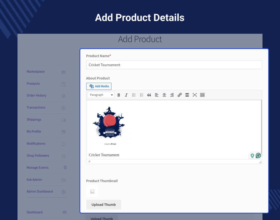 Marketplace Event Manager for WooCommerce