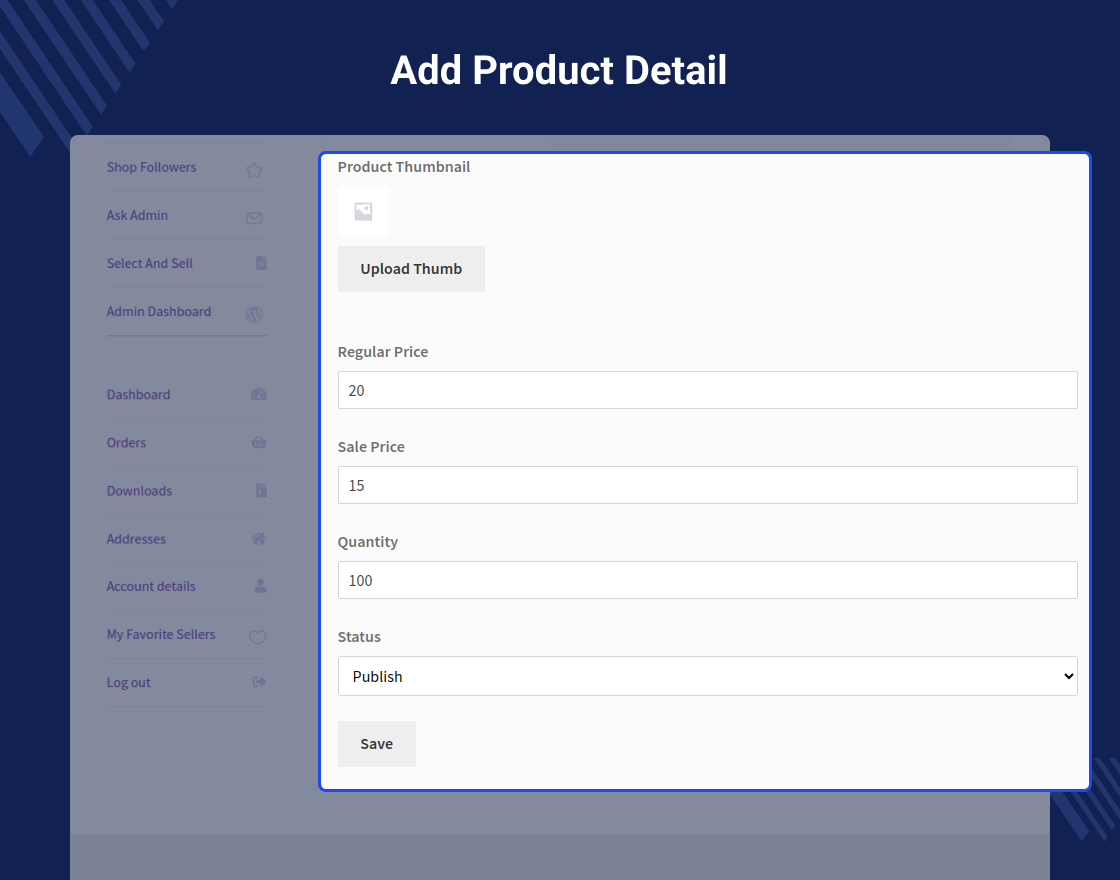 WooCommerce Marketplace Select and Sell