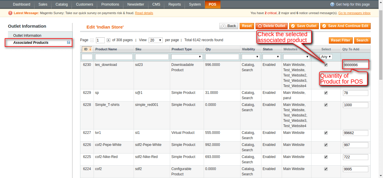 Magento (OpenMage) Point of Sale System (POS)