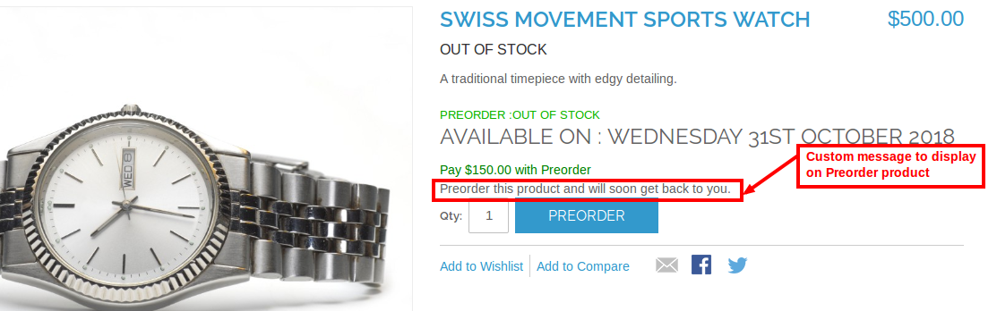 Magento (OpenMage) Pre Order
