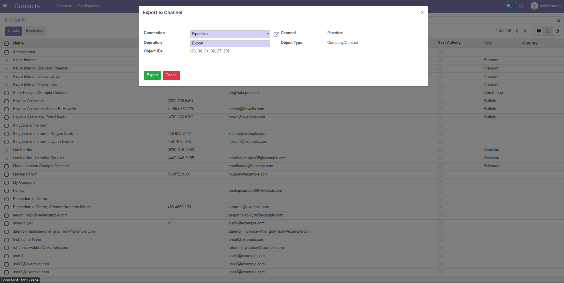 Odoo Multi CRM Pipedrive Solution