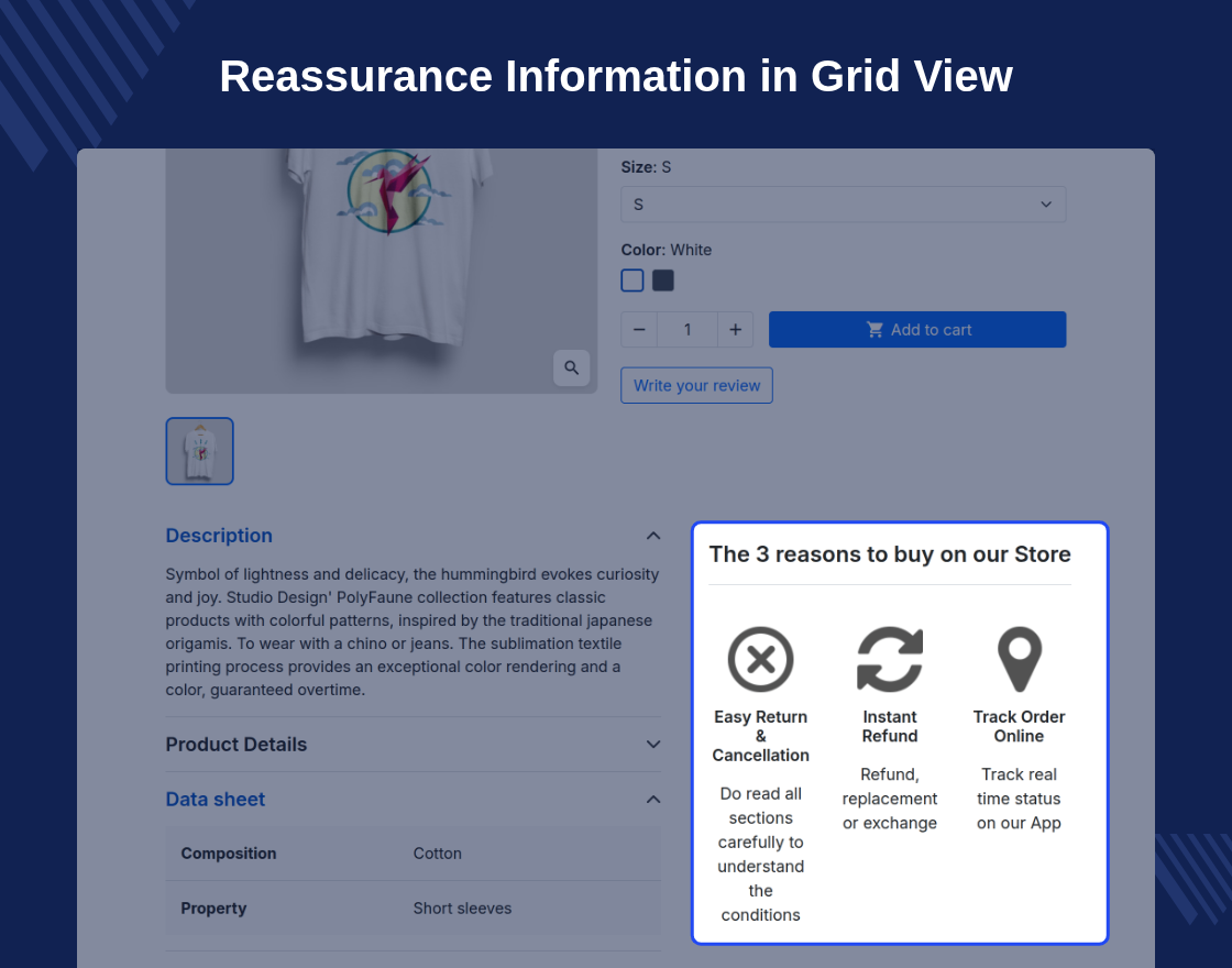 Prestashop Advance Reassurance Block