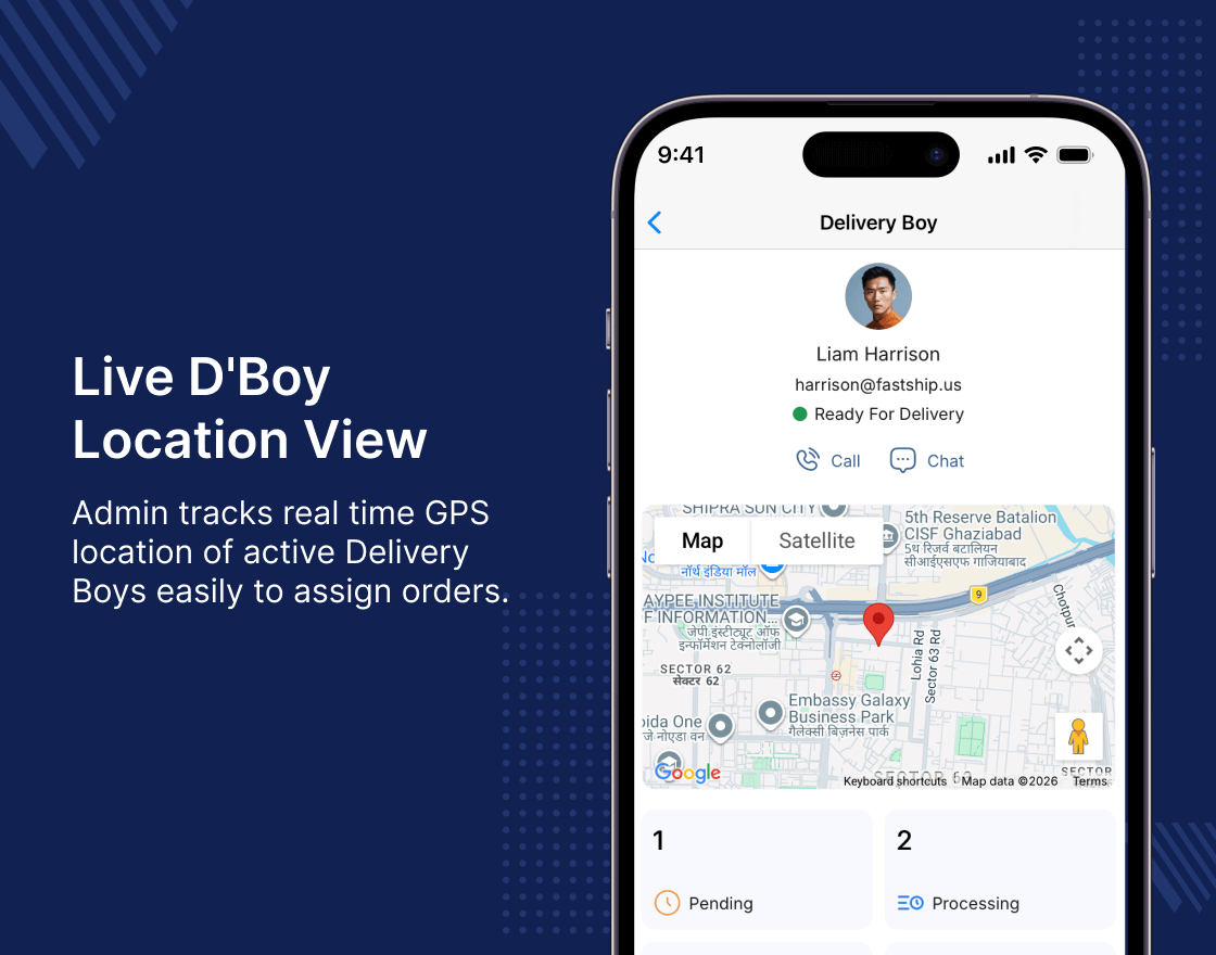 Bagisto Delivery Boy App