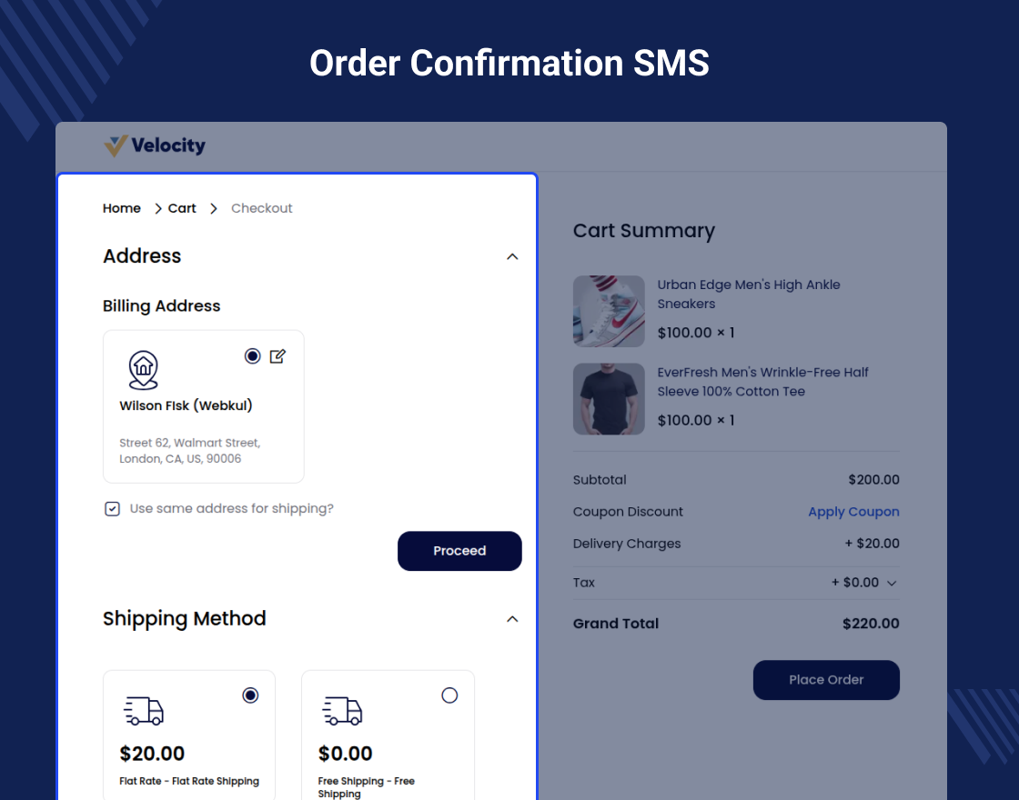 Bagisto SaaS SMS Notifications