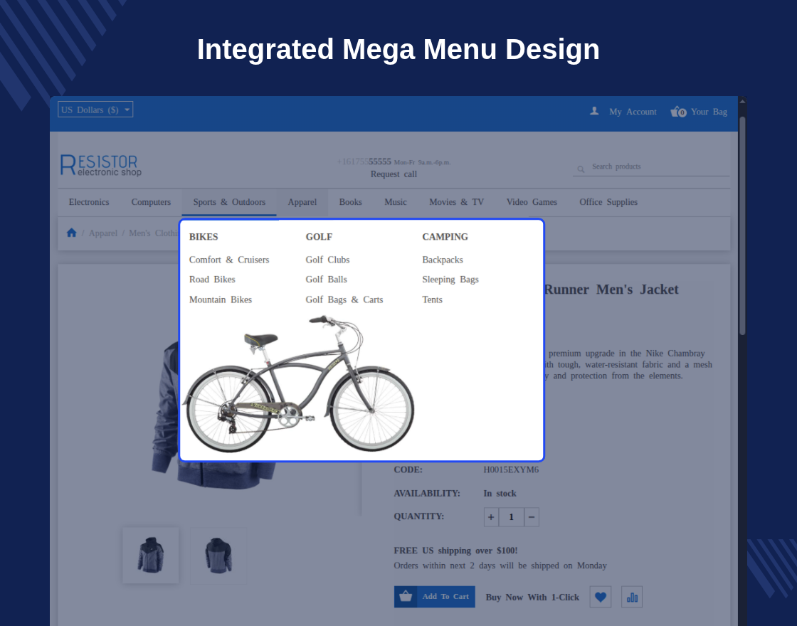 CS-Cart Responsive Theme : Resistor