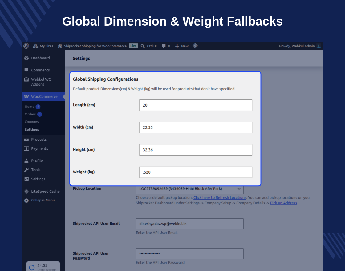 WooCommerce Shiprocket Shipping