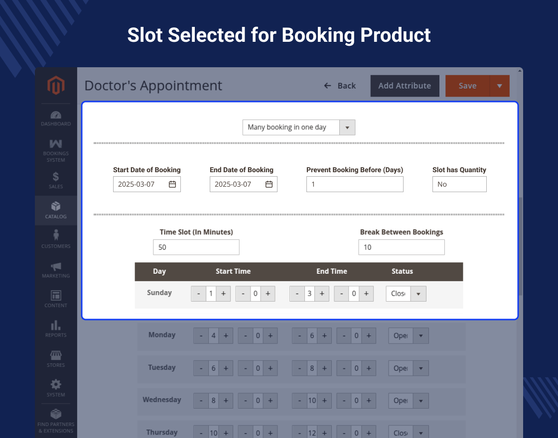 Magento 2 Booking And Reservation Extension