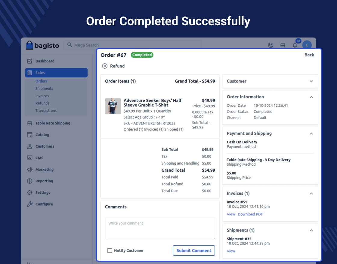 Laravel eCommerce Table Rate Shipping