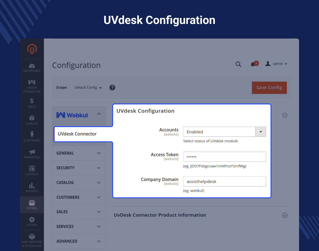 Magento 2 UVDesk Helpdesk
