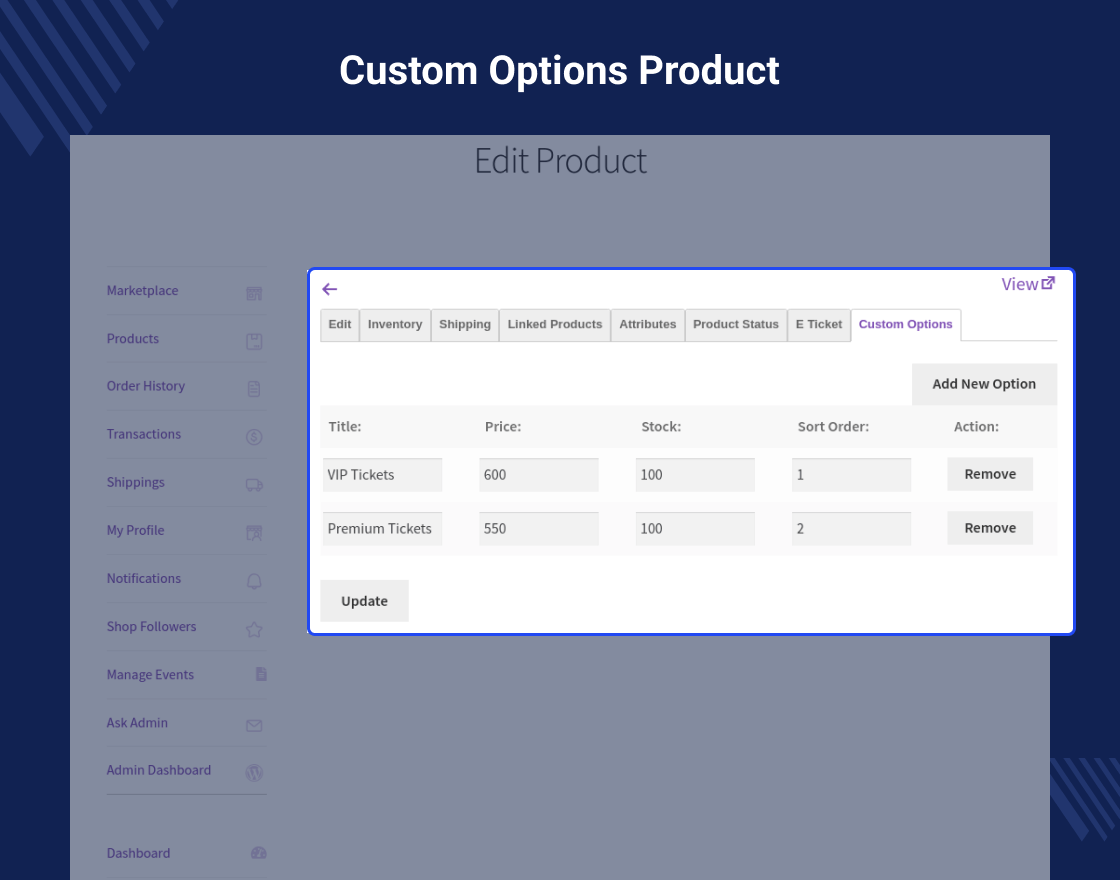 Marketplace Event Manager for WooCommerce