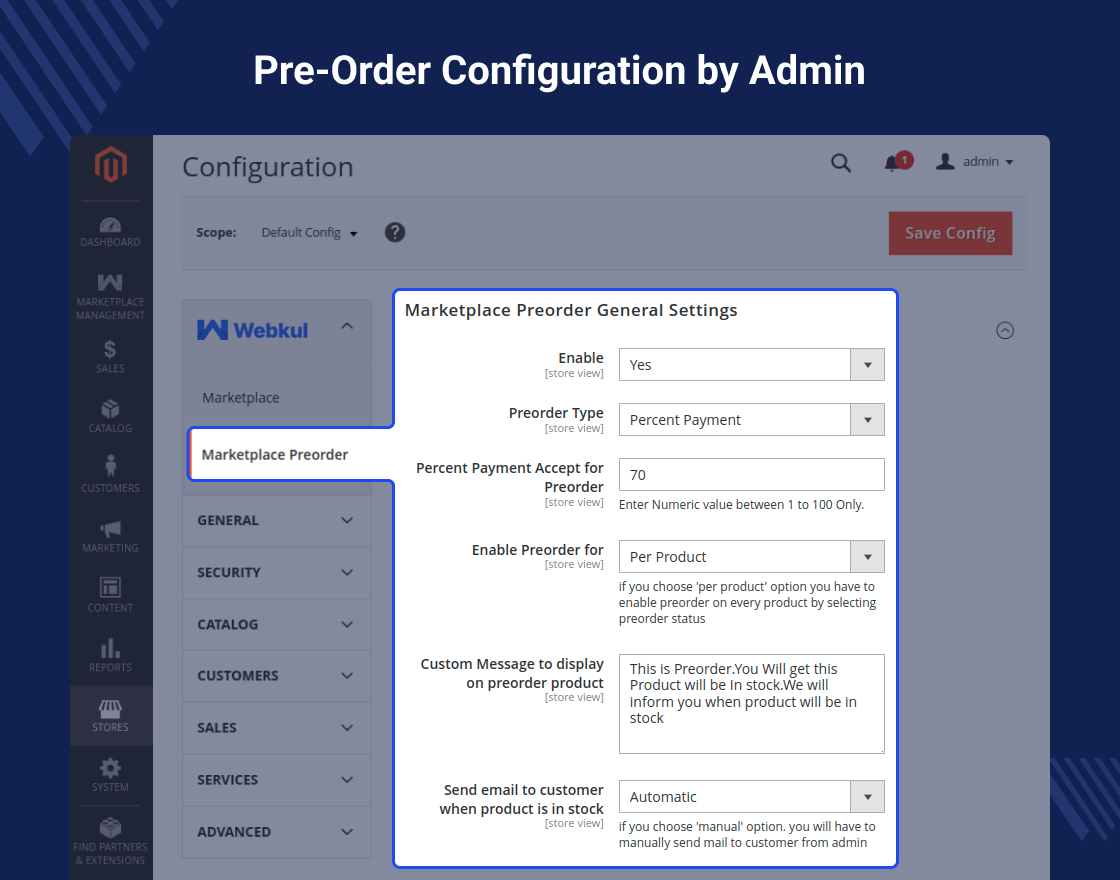 Magento 2 Pre-Order Marketplace Add-on