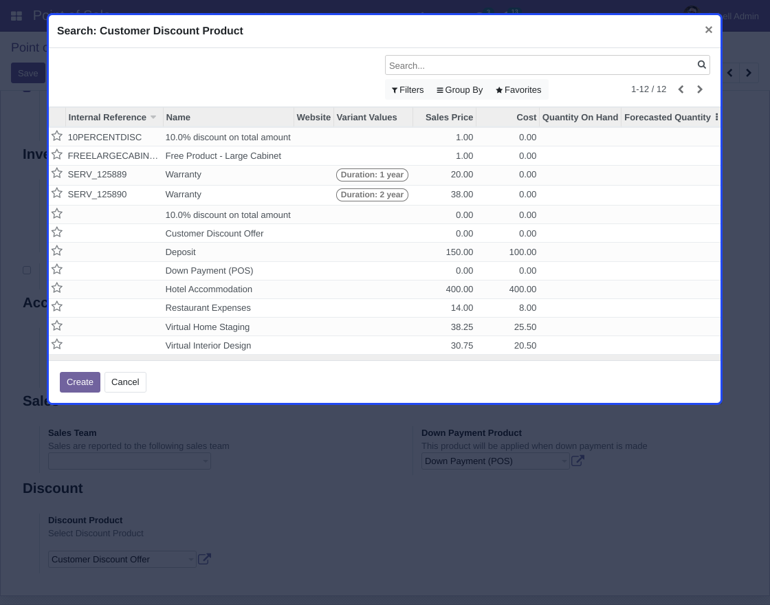 Odoo POS Customer Groups Discounts