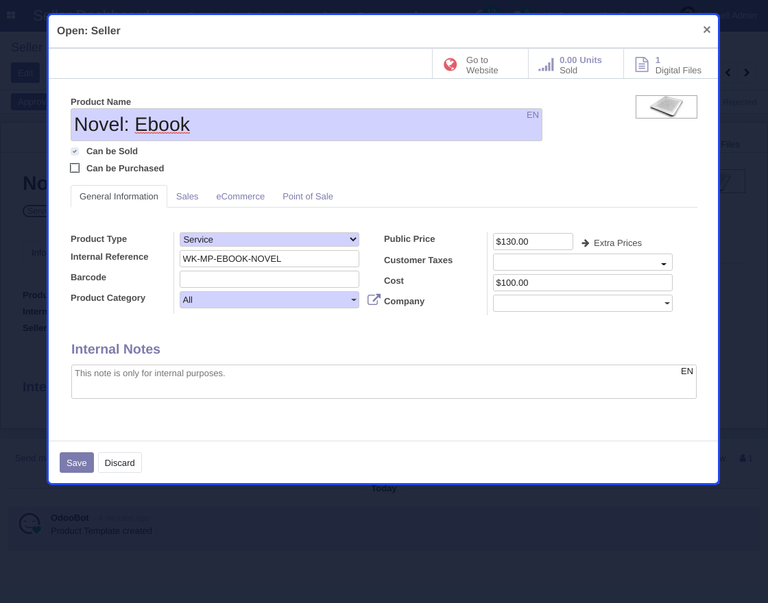 Odoo Marketplace Digital Products