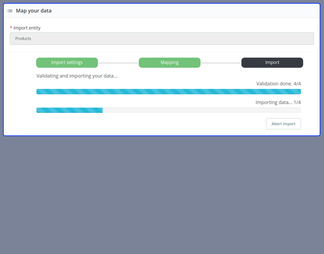 Prestashop Import Export