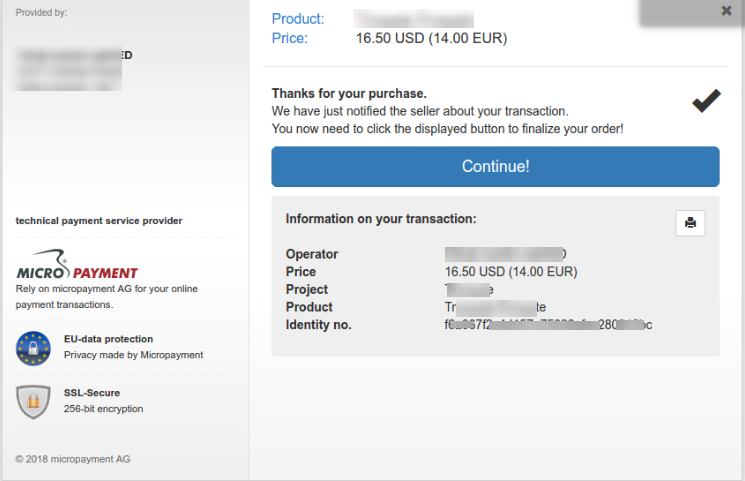 Odoo Website Micropayment Gateway Integration