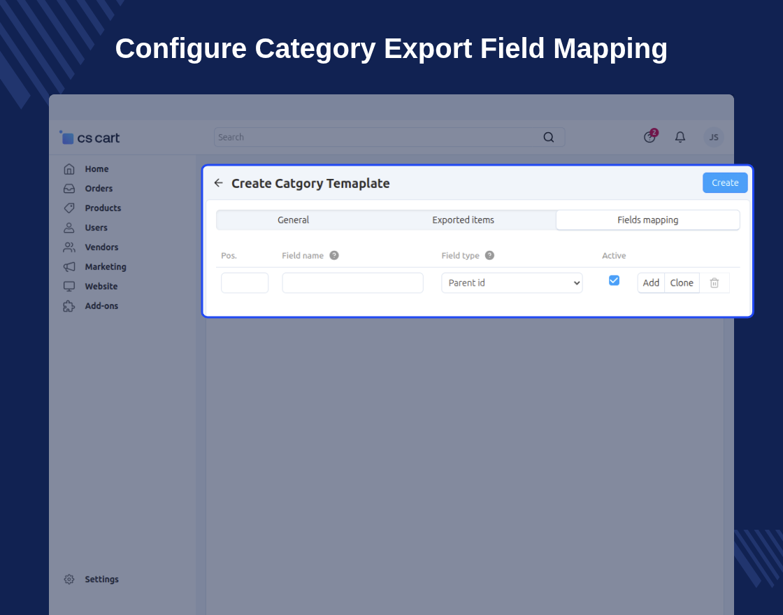 CS-Cart Category Management