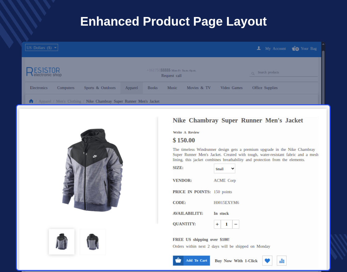 CS-Cart Responsive Theme : Resistor