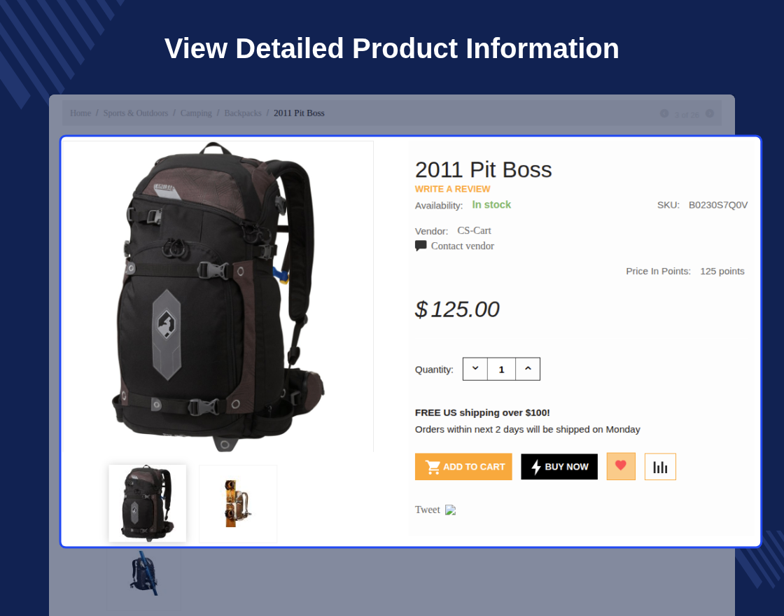 CS-Cart Vertigo: Fashion Responsive Theme
