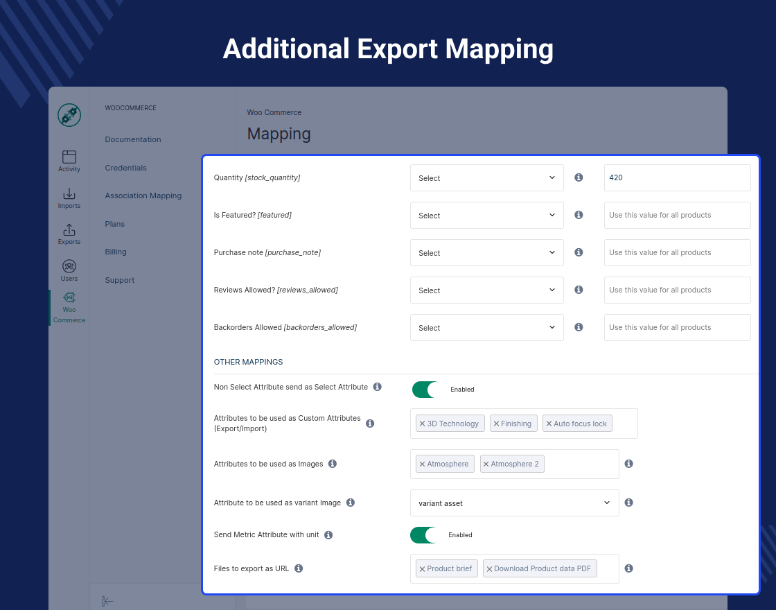 Akeneo WooCommerce App