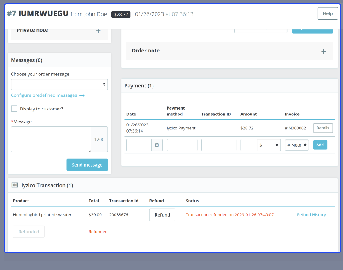 Prestashop Iyzico Payment Gateway
