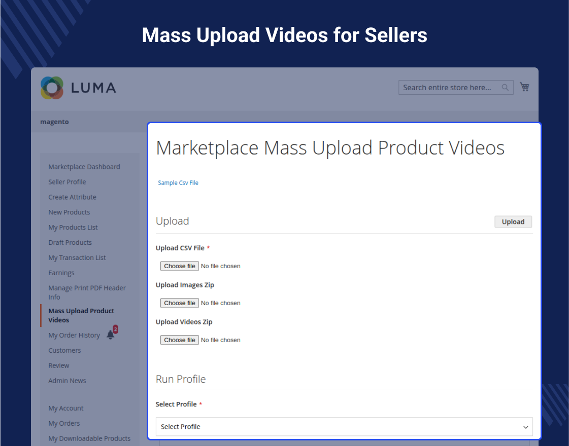 Magento 2 Marketplace Video Player