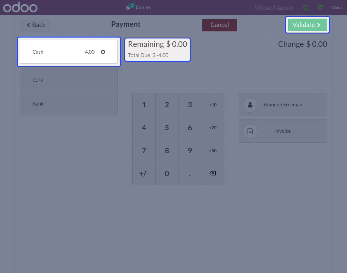 Odoo POS Product Exchange
