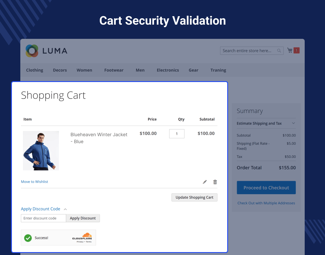 Cloudflare Turnstile CAPTCHA For Magento 2
