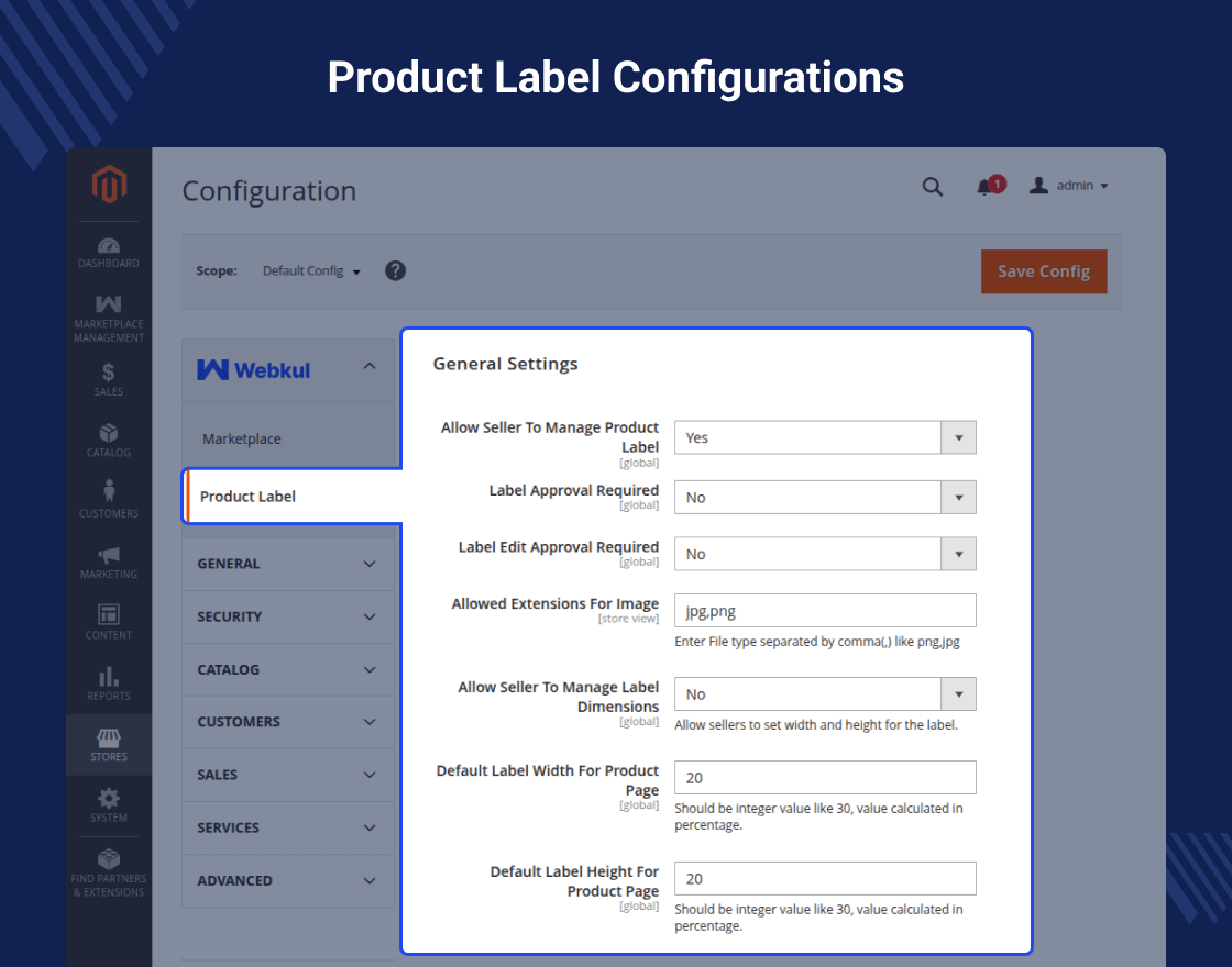 Magento 2 Marketplace Product Labels 