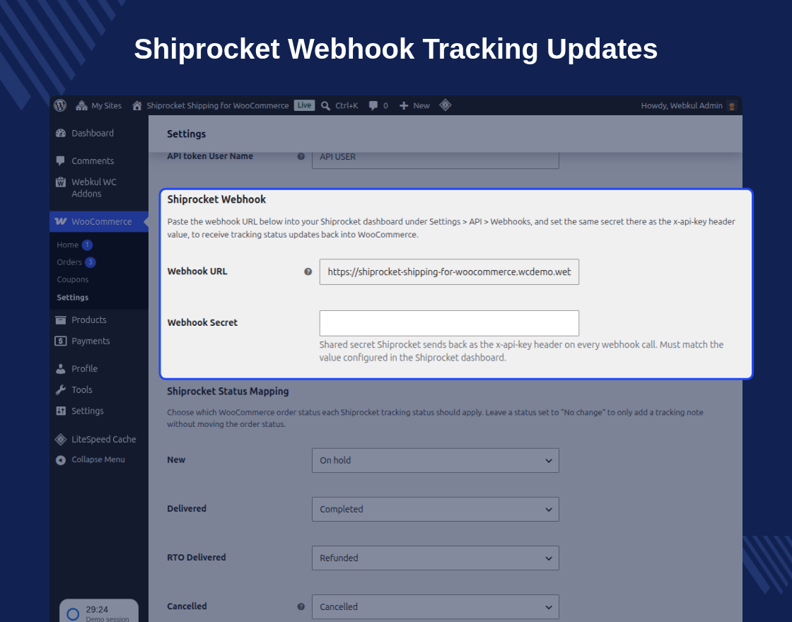 WooCommerce Shiprocket Shipping