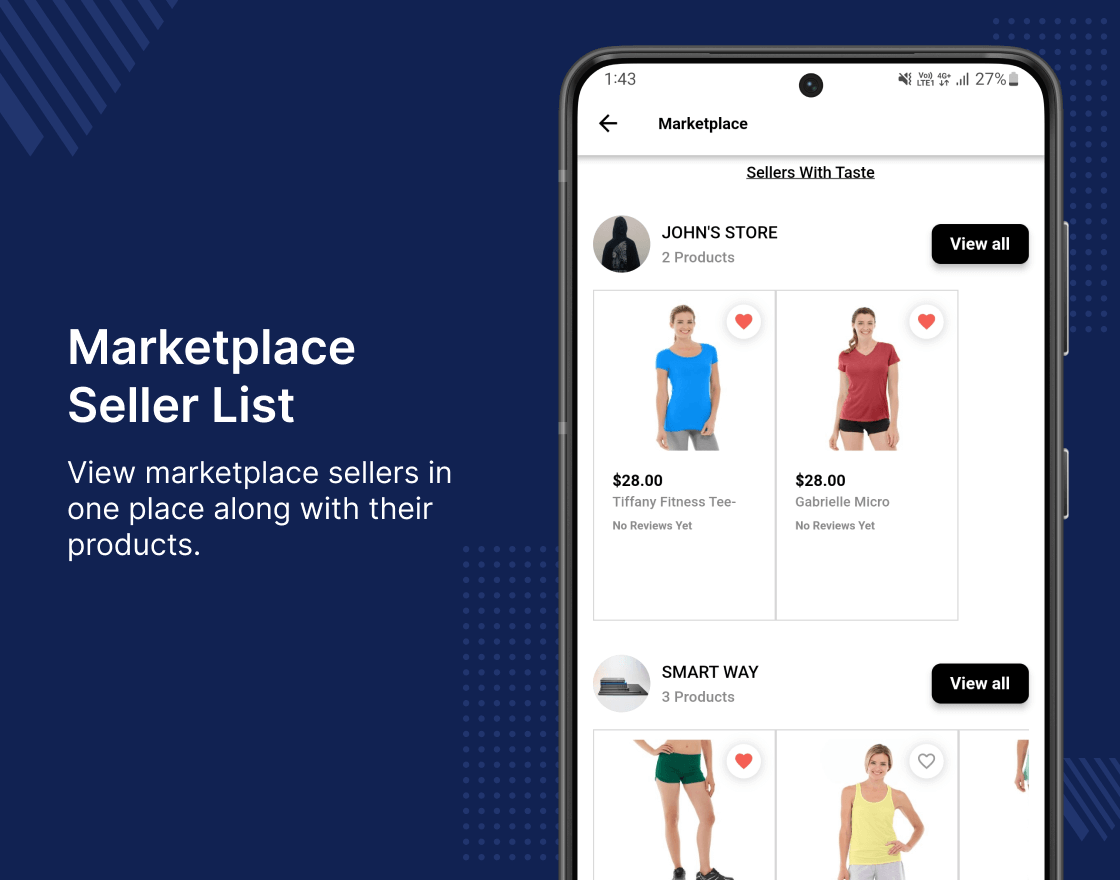 Magento 2 Multi Vendor Mobile App