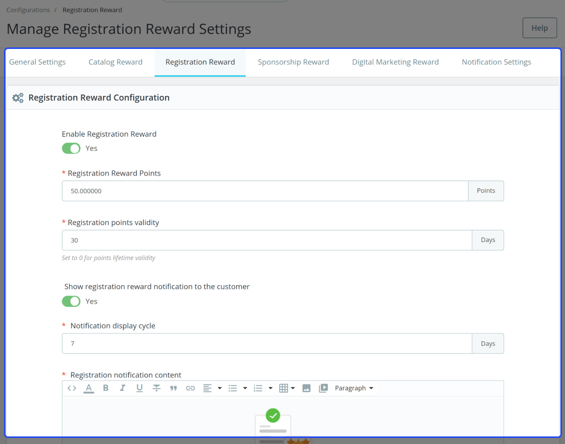 Prestashop Reward System