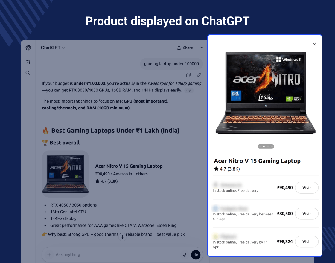 PrestaShop Agentic commerce with ChatGPT