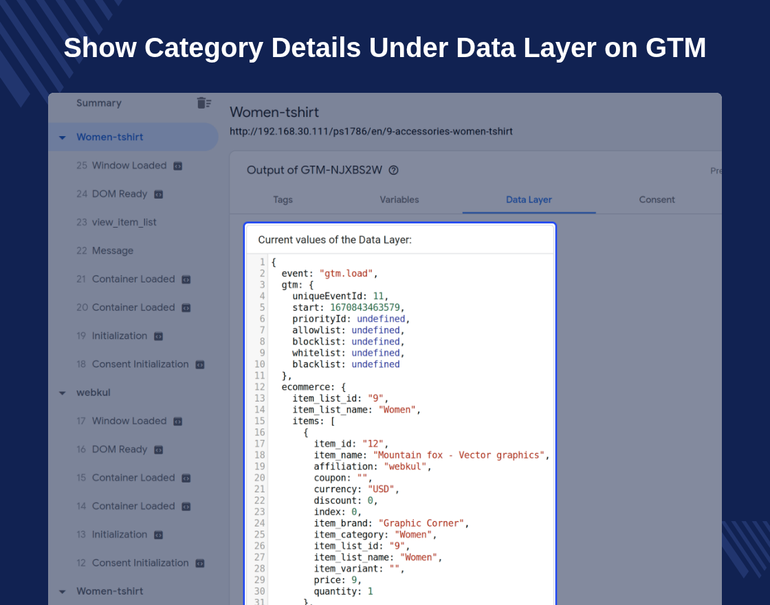 Prestashop Google Tag Manager