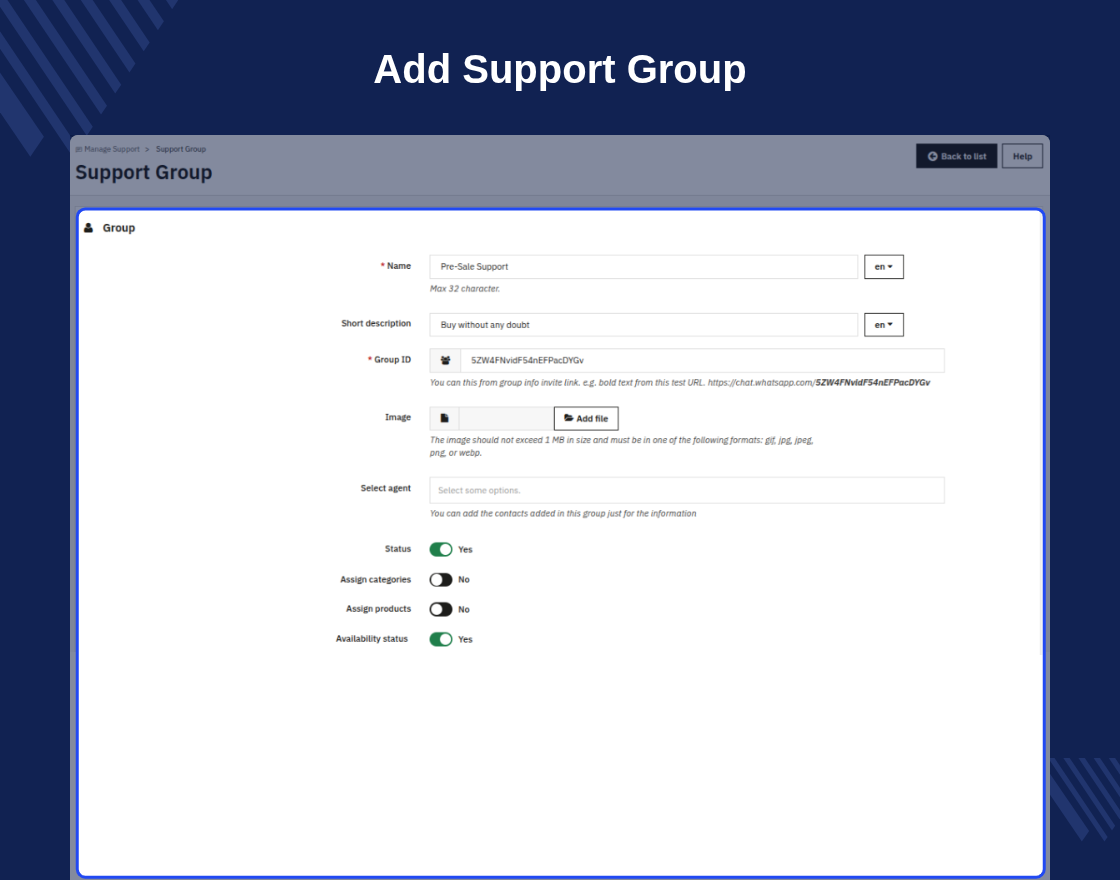 Prestashop WhatsApp Support and Share