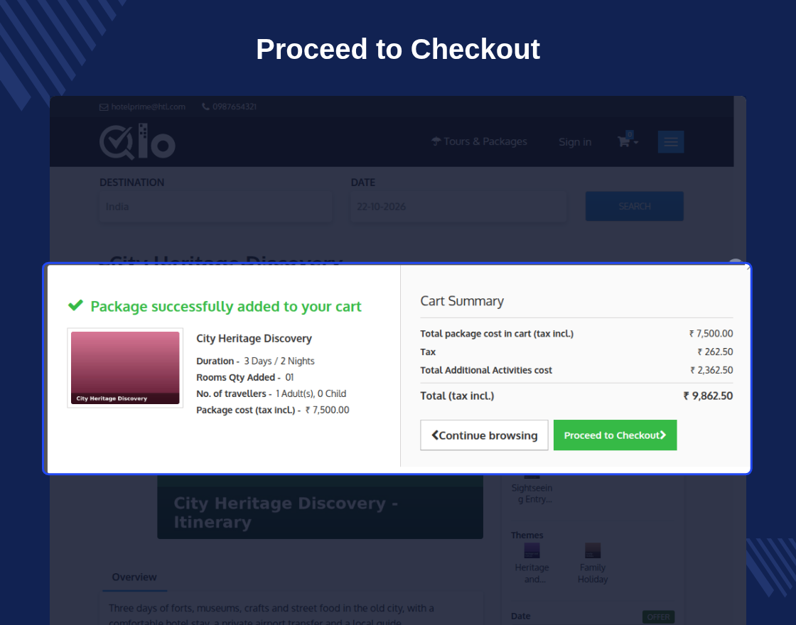 QloApps Tours and Packages