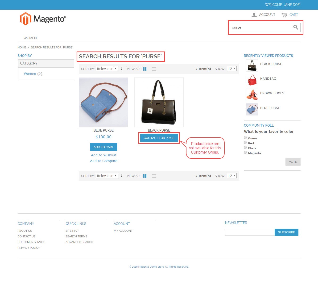 Show Price After Login For Magento (OpenMage)