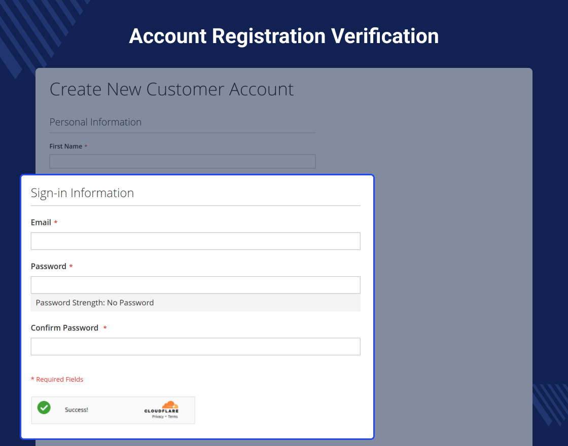 Cloudflare Turnstile CAPTCHA For Magento 2