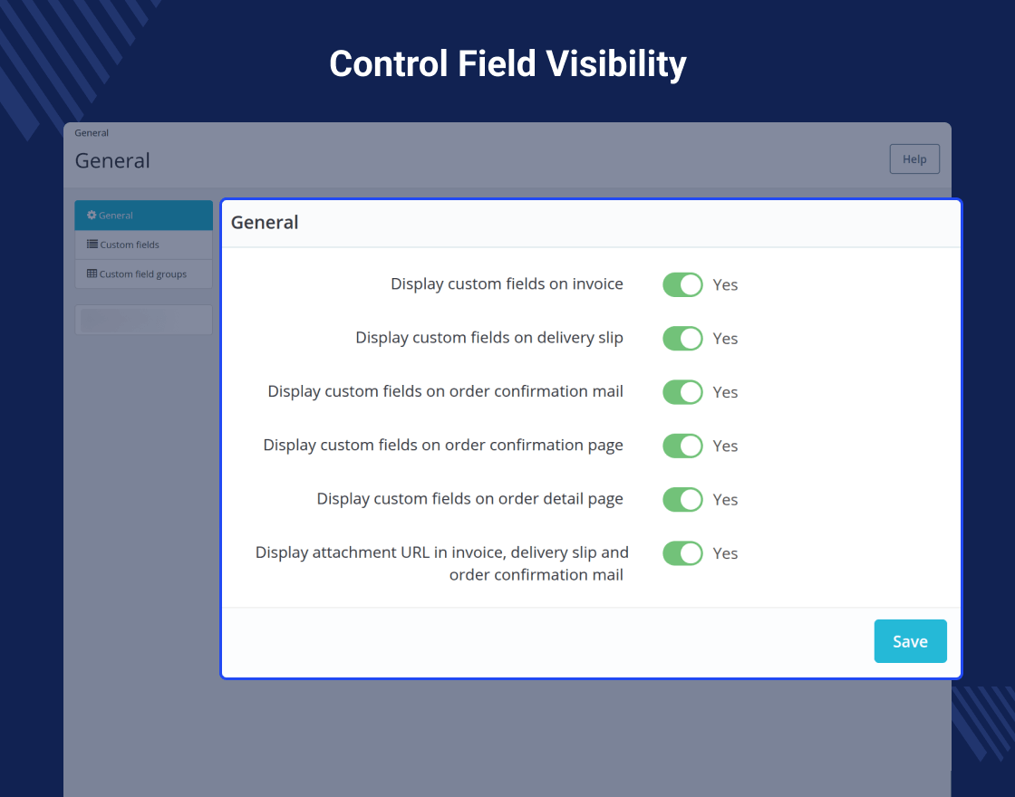 PrestaShop Checkout Custom Fields 