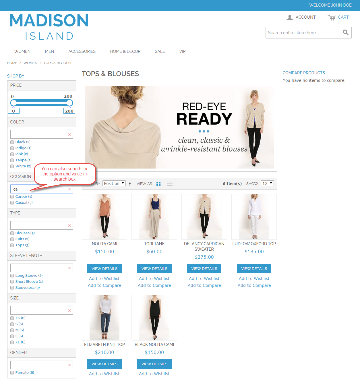 Magento (OpenMage) Advanced Layered Navigation Ajax Filter