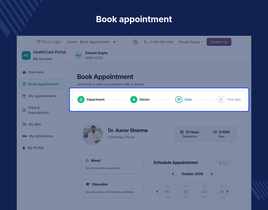 Odoo Hospital Management System