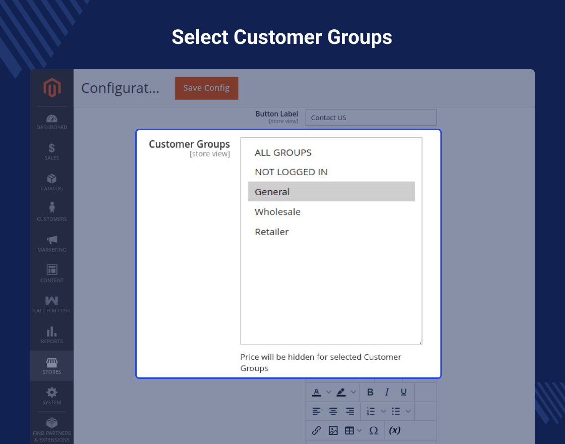 Magento 2 Call For Price Extension