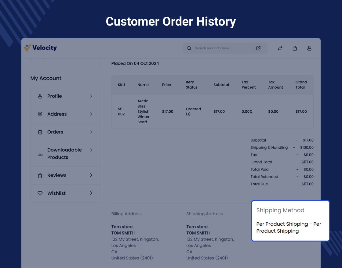 Laravel eCommerce SaaS Per Product Shipping