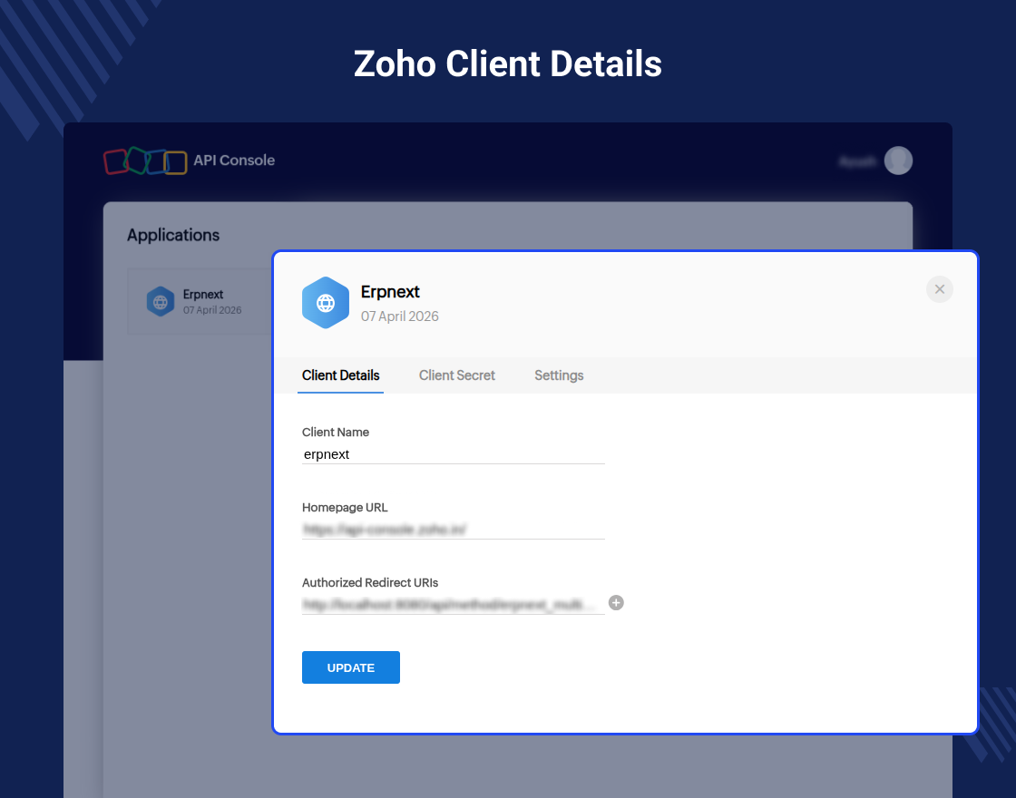 ERPNext Zoho CRM Connector