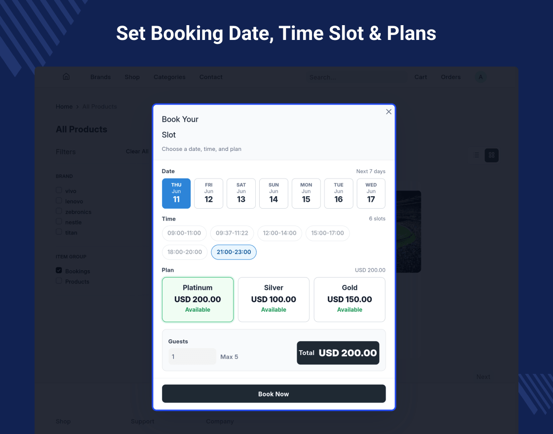 ERPNext Booking and Reservation Management