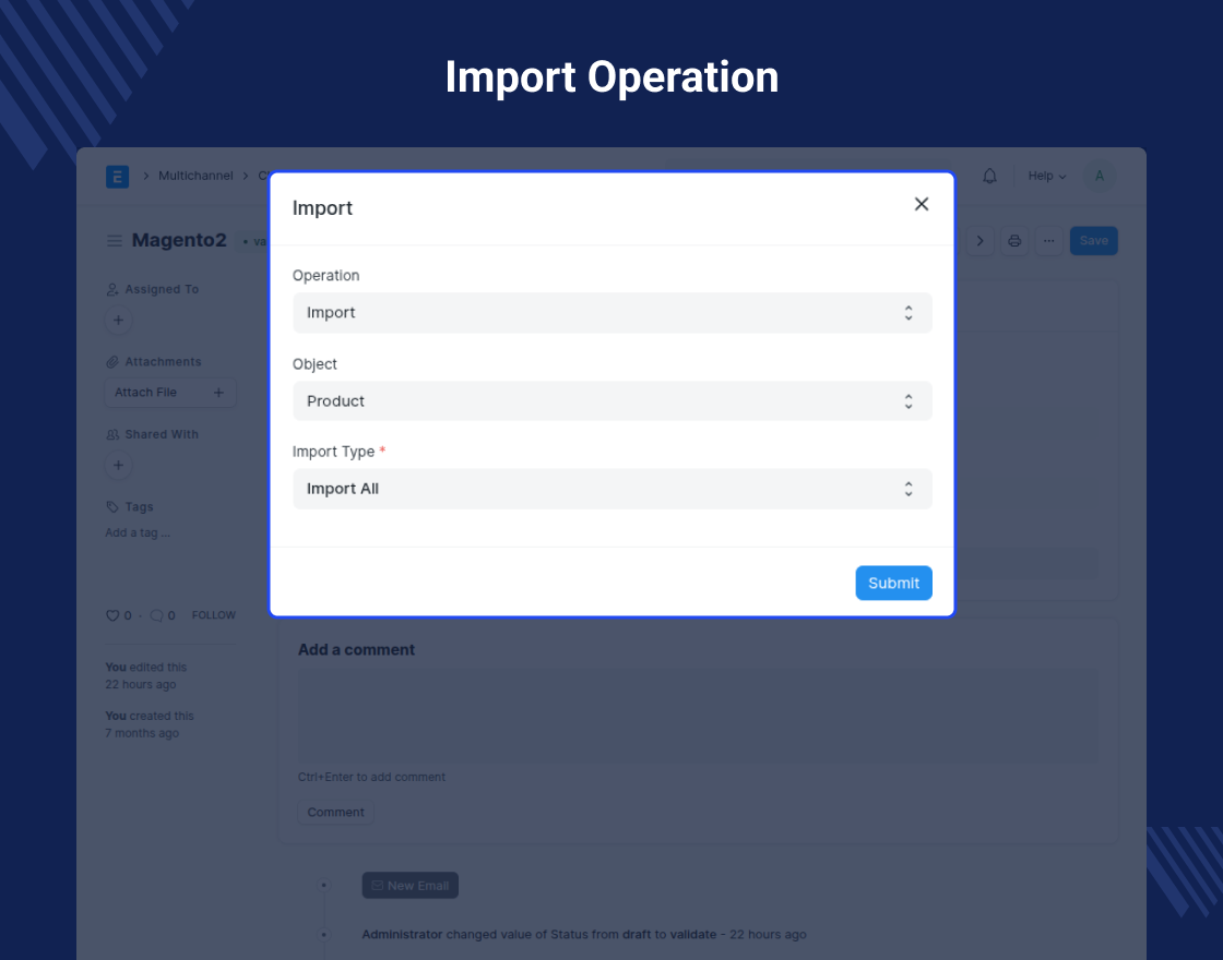 ERPNext Multi Channel Magento 2 Connector