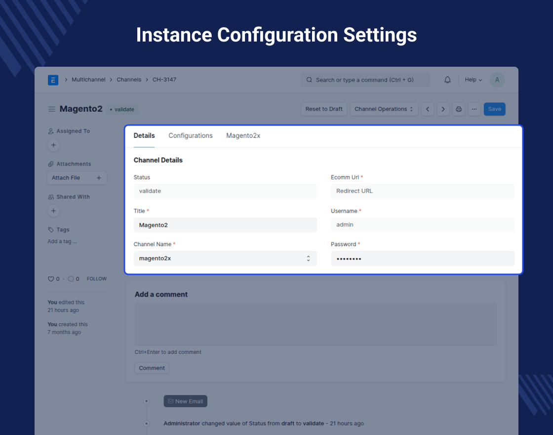 ERPNext Multi Channel Magento 2 Connector