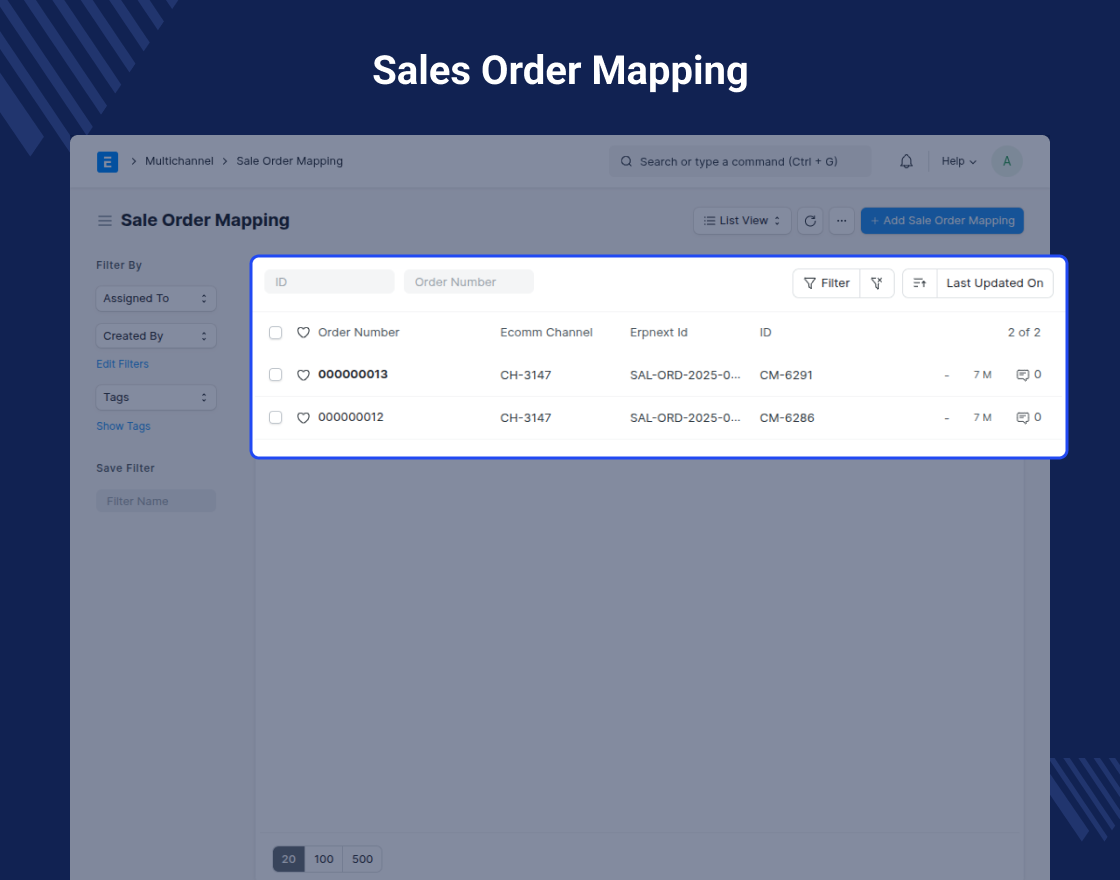 ERPNext Multi Channel Magento 2 Connector