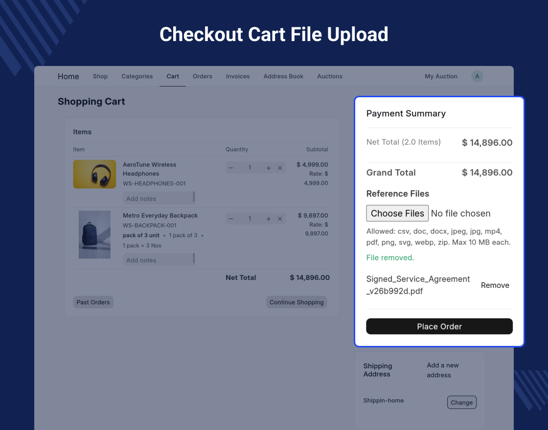 ERPNext Website File Upload